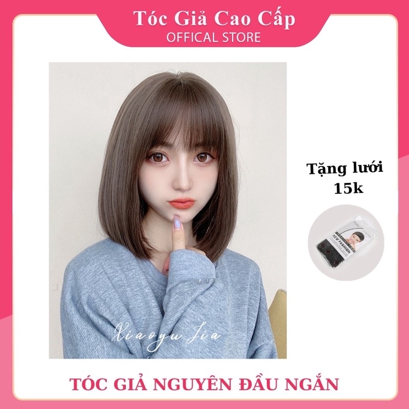 TÓC CẢ ĐẦU MẪU NGẮN XINH XẮN CỦA NỮ FREESHIP ❇️freeship ❇️tặng kèm lưới ❇️