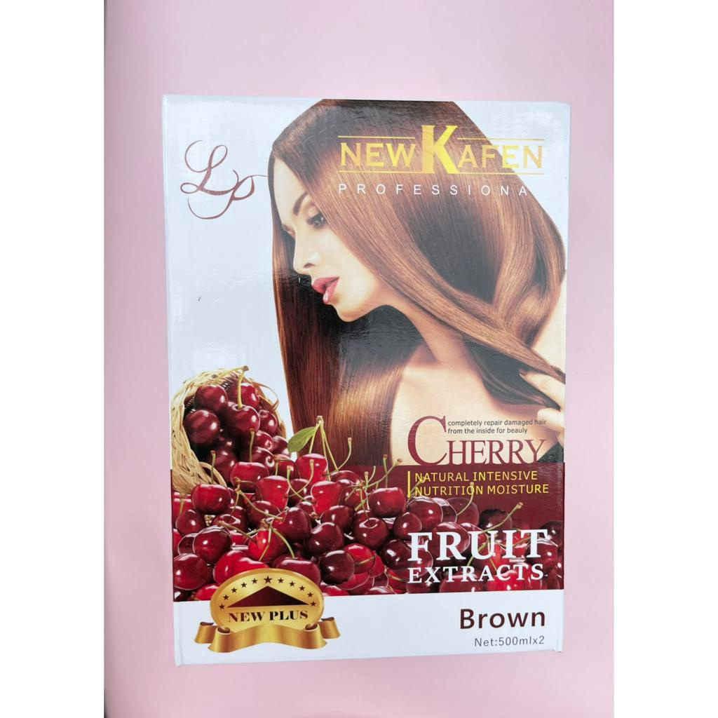 Nhuộm Tóc New Kafen Phủ Bạc Thảo Dược Không Dính Da Đầu 500ml*2