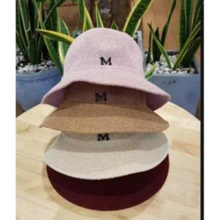 Mũ cói nữ chữ M, Nón nữ rộng vành chữ M kiểu dáng Hàn Quốc.