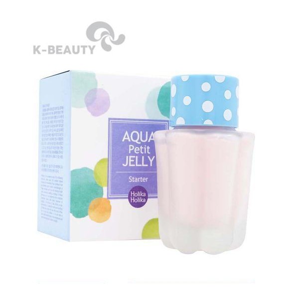 Holika Holika Kem lót thạch (Primer/ Base) ánh nhũ  Aqua Petit Jelly Starter 40ml | BigBuy360 - bigbuy360.vn