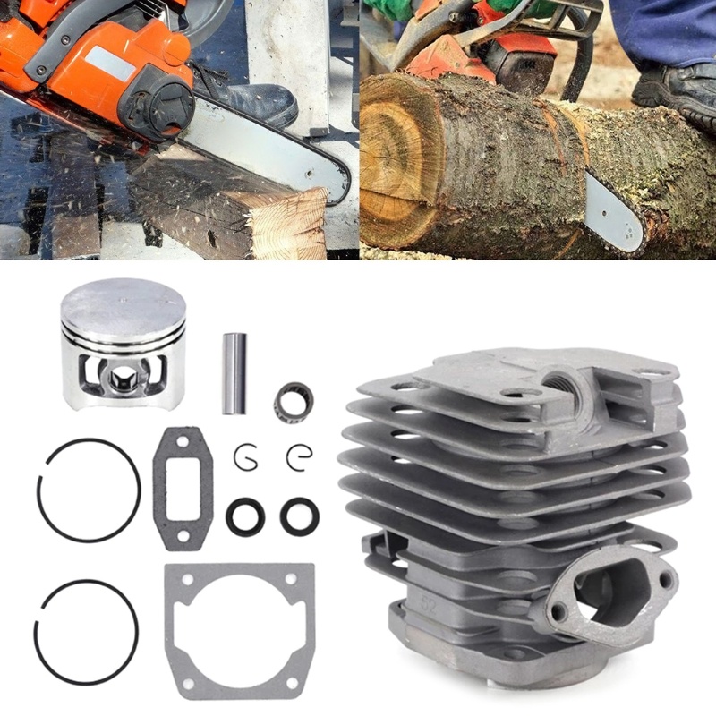 1 bộ pít tông và xi lanh đường kính 45mm cho cưa máy 52 52cc