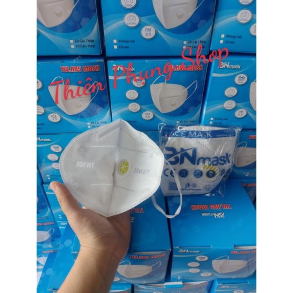 KHẨU TRANG TW.N95 CÓ VAN MASK 5 LỚP KHÁNG KHUẨN HỘP 10 CÁI | BigBuy360 - bigbuy360.vn