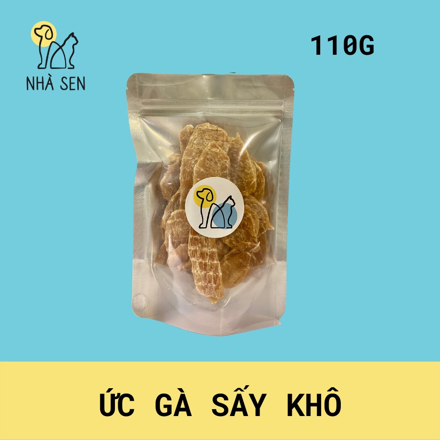 Treat Ức Gà Sấy Khô 110g Cho Chó Cưng