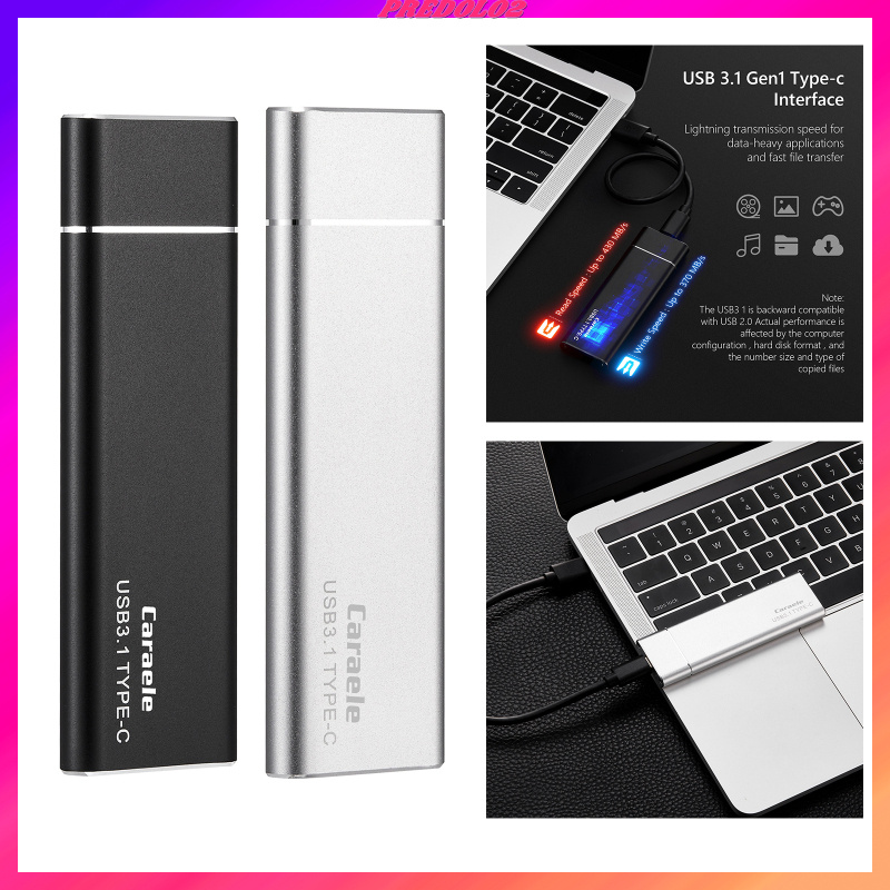 (Predolo2) 1t Hộp Đựng Ổ Cứng Ssd Usb3.1 Cho Máy Tính Bảng Android Laptop | BigBuy360 - bigbuy360.vn