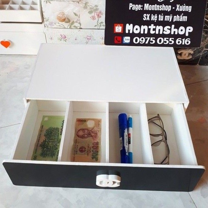 Hộp chia tiền thu ngân loại to 35cm