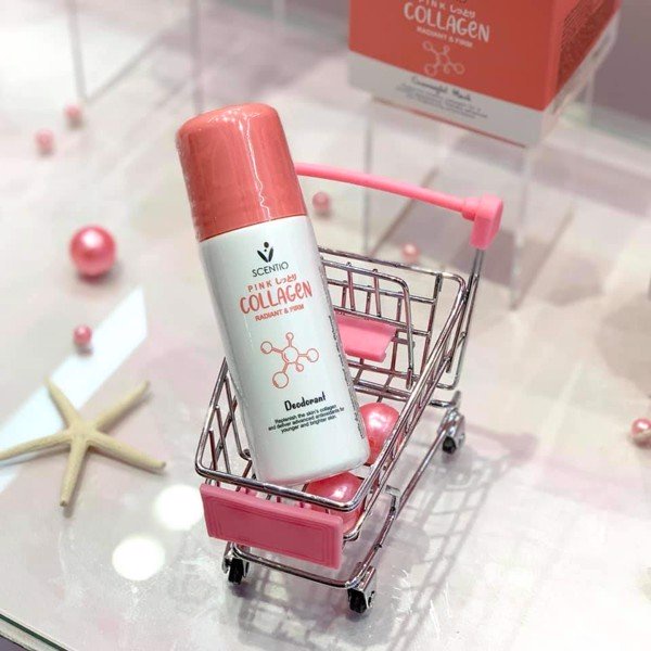 Lăn Khử Mùi Scentio Pink Collagen 50ml