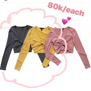 Áo croptop f21
