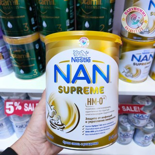 [Thuỷ Phân Cho Bé Dị Ứng Đạm Bò] Sữa Bột Nan Supreme Nga HMO, Hộp 800g