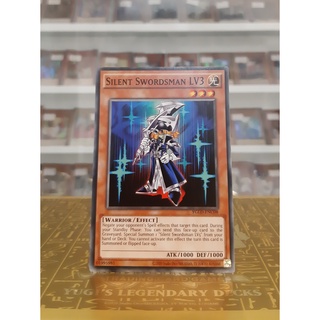 Thẻ Bài YugiOh! Mã YGLD-ENC08 - Silent Swordsman LV3 - Common - Unlimited