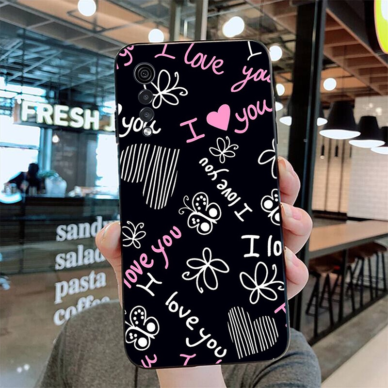 Ốp điện thoại TPU Mềm Họa Tiết Hoa Xinh Xắn Cho LG Velvet 5G LG Velvet 2 Pro