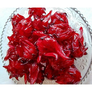 Mựt Atiso đỏ, Mứt hoa hồng - Quà tết ý nghĩa - hủ 300gr