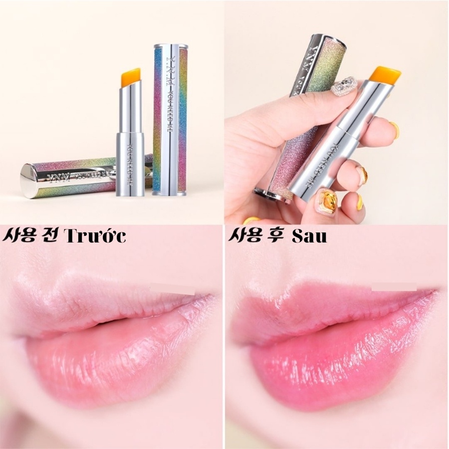 Son Dưỡng Đổi Màu dưỡng môi YNM Rainbow Honey Lip Balm