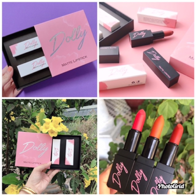 [Mã COS2207 giảm 10% đơn 500K] Son Sáp phủ phấn Dolly | BigBuy360 - bigbuy360.vn