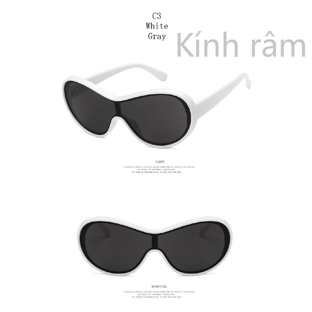 Kính mát gọng tròn phong cách vintage thời trang