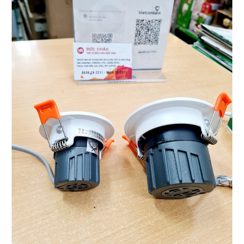 ĐÈN LED ÂM TRẦN  MẮT RỌI COB 5W/7W/15W kosoom  - ÁNH SÁNG TRẮNG/VÀNG/TRUNG TÍNH