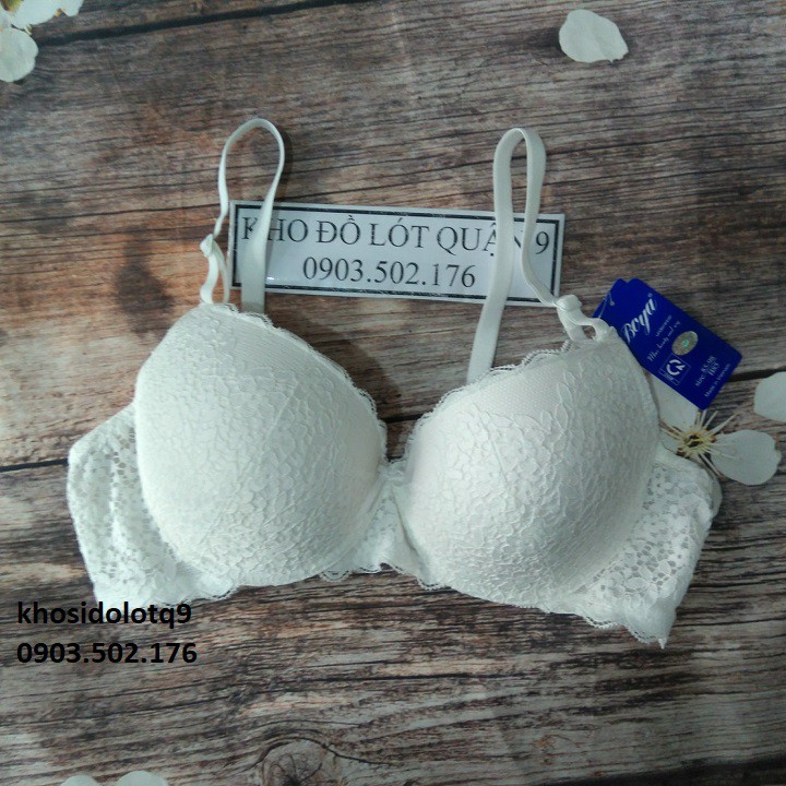 Áo Boya ren hoa mút vừa dày 3cm , có gọng nâng ngực