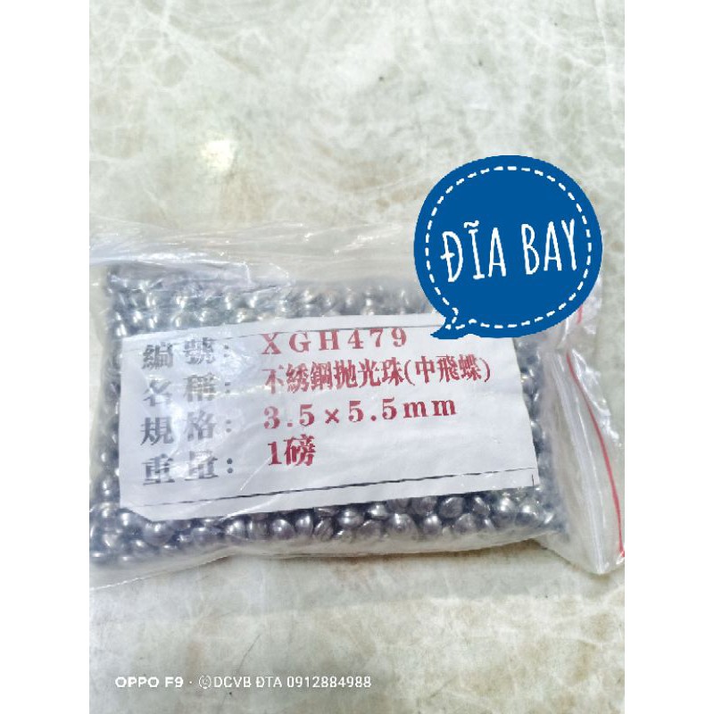 Bi, Đĩa Bay Inox Đánh Bóng. Kim Hoàn