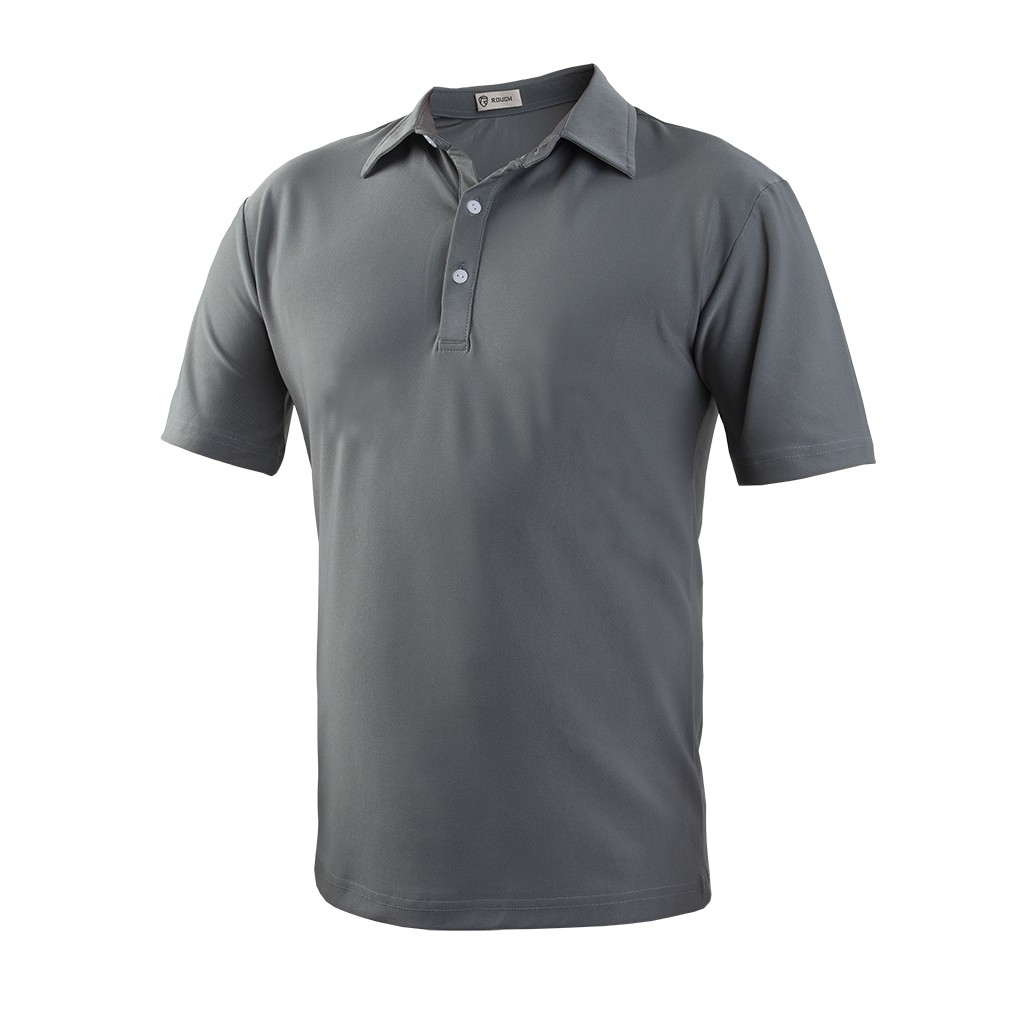 Áo Polo Nam Trơn Rough Vải Cotton Cá Sấu, Form Suông Basic | BigBuy360 - bigbuy360.vn