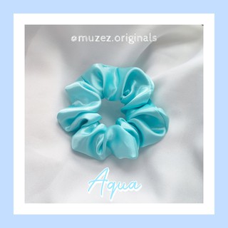 Scrunchies Xanh Ngọc Aqua