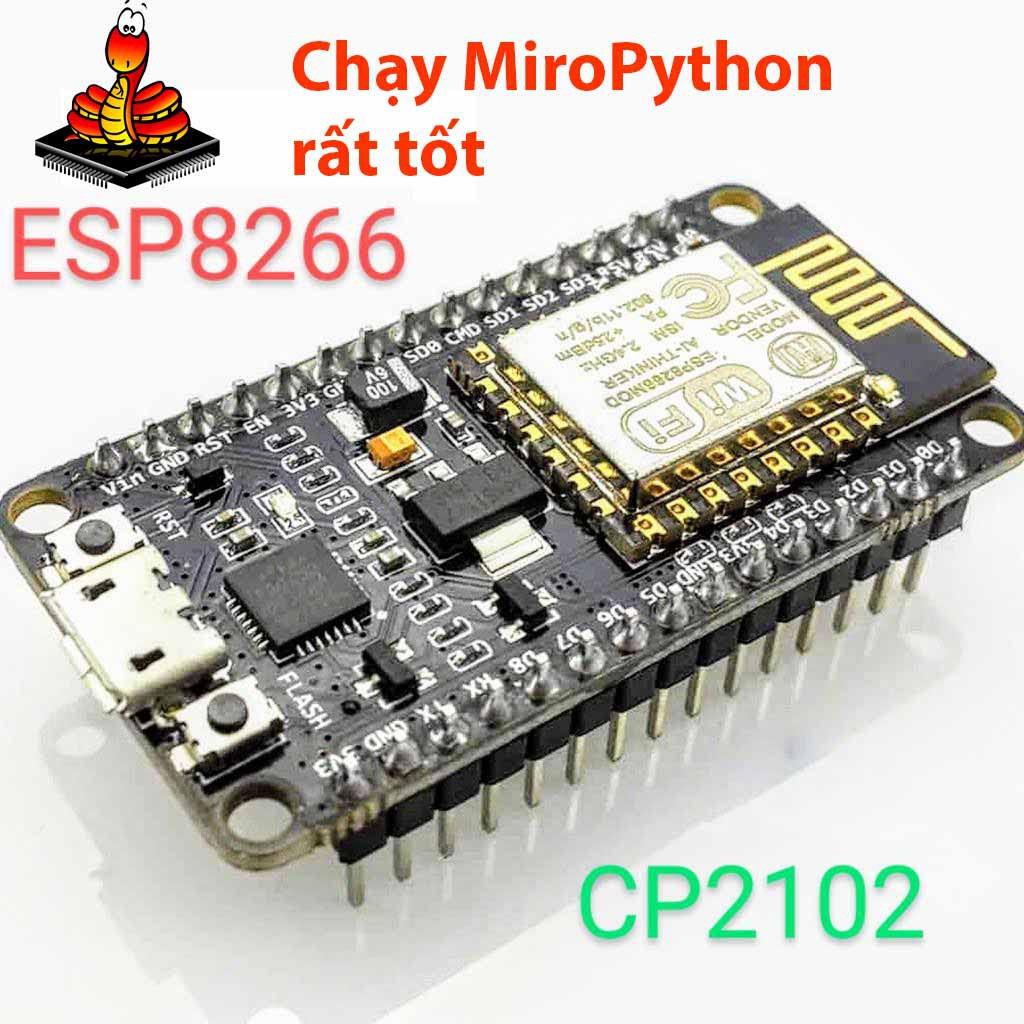 Esp8266 chip nạp Cp2102 Kèm Ăng Ten tích hợp