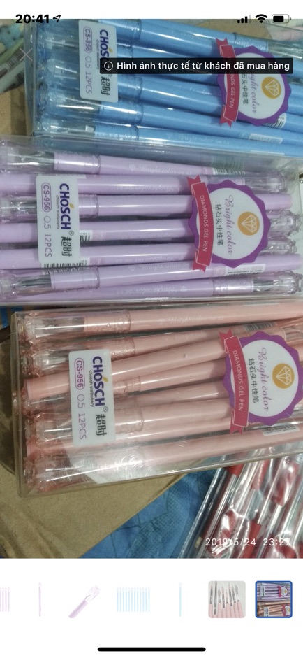 Hộp 12 Cây Bút Kim Cương Chosch CS956