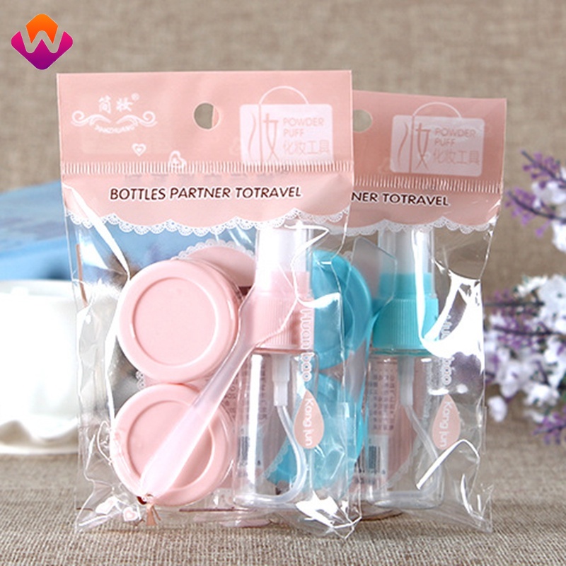 Set 4 Chai Rỗng Chiết Mỹ Phẩm Tiện Lợi Cho Du Lịch