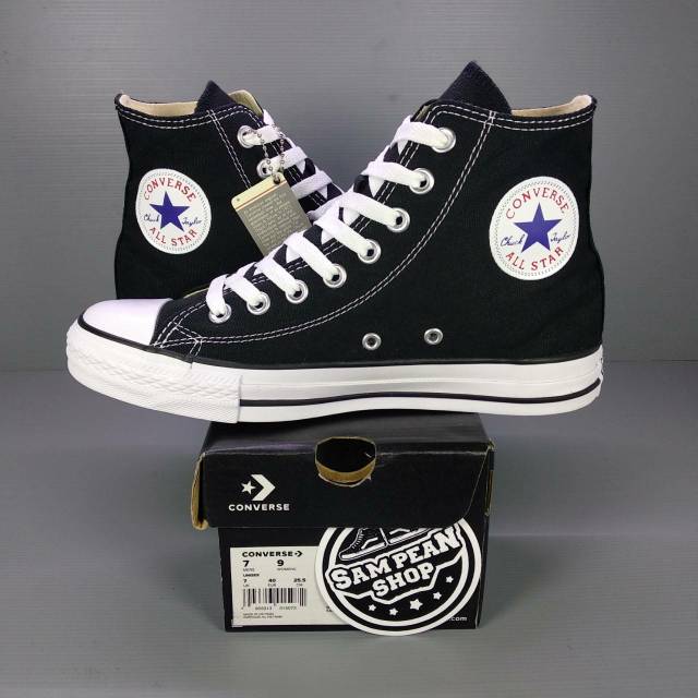 Giày thể thao converse chính hãng cổ điển màu trắng đen