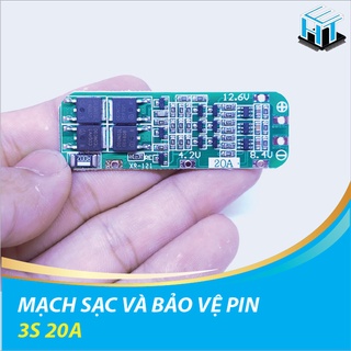 Mạch sạc và bảo vệ pin loại 3s 20a 12.6v – 13.0v