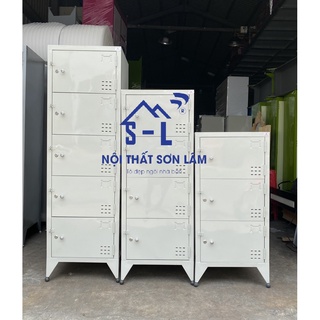 Tủ hồ sơ sắt văn phòng locker 3 - 4 - 5 tầng