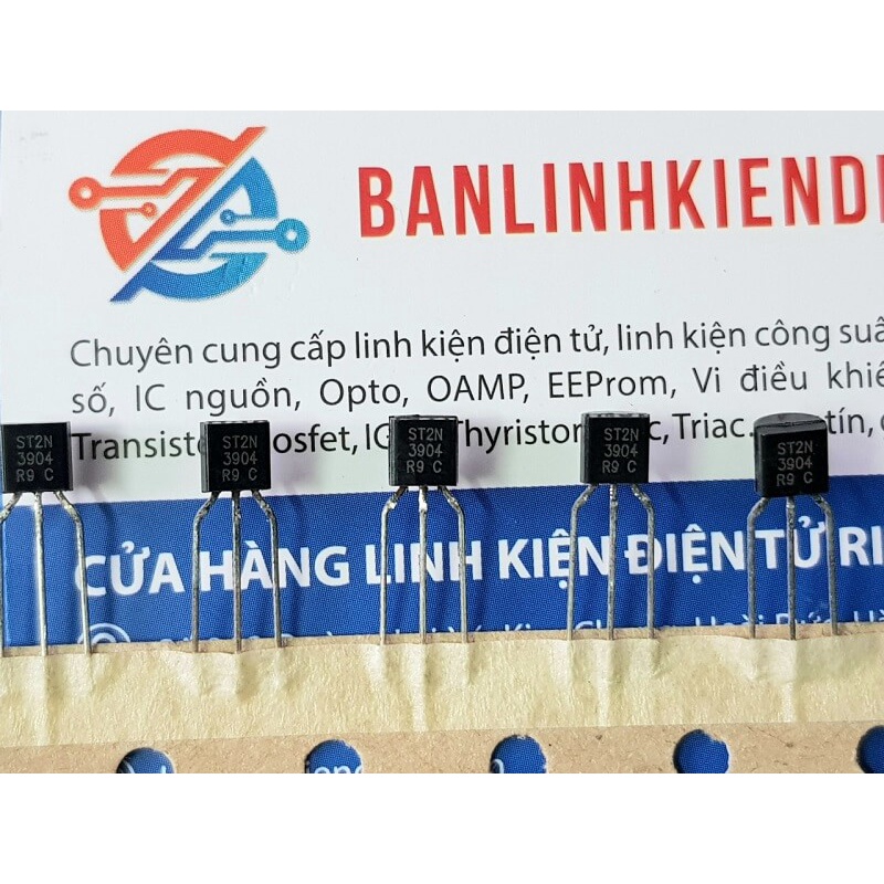 [Combo 20 chiếc] 2N3904 3904 Transistor NPN 0.2A 40V TO-92