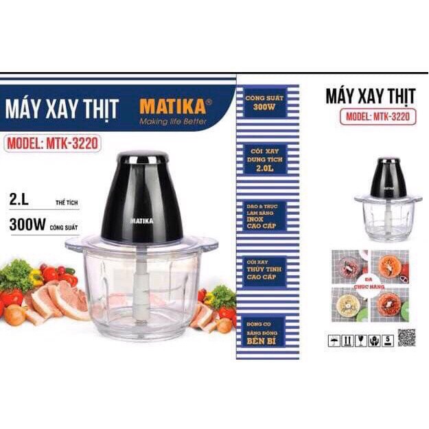 Máy xay thịt cao cấp Matika MTK-3220