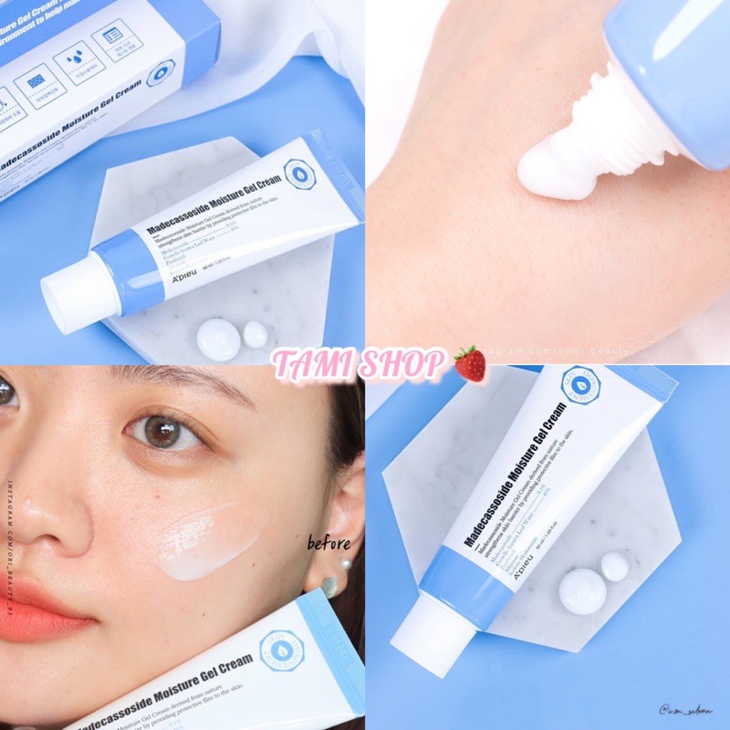 KEM DƯỠNG APIEU MADECSSOSIDE MOISTURE GEL CREAM