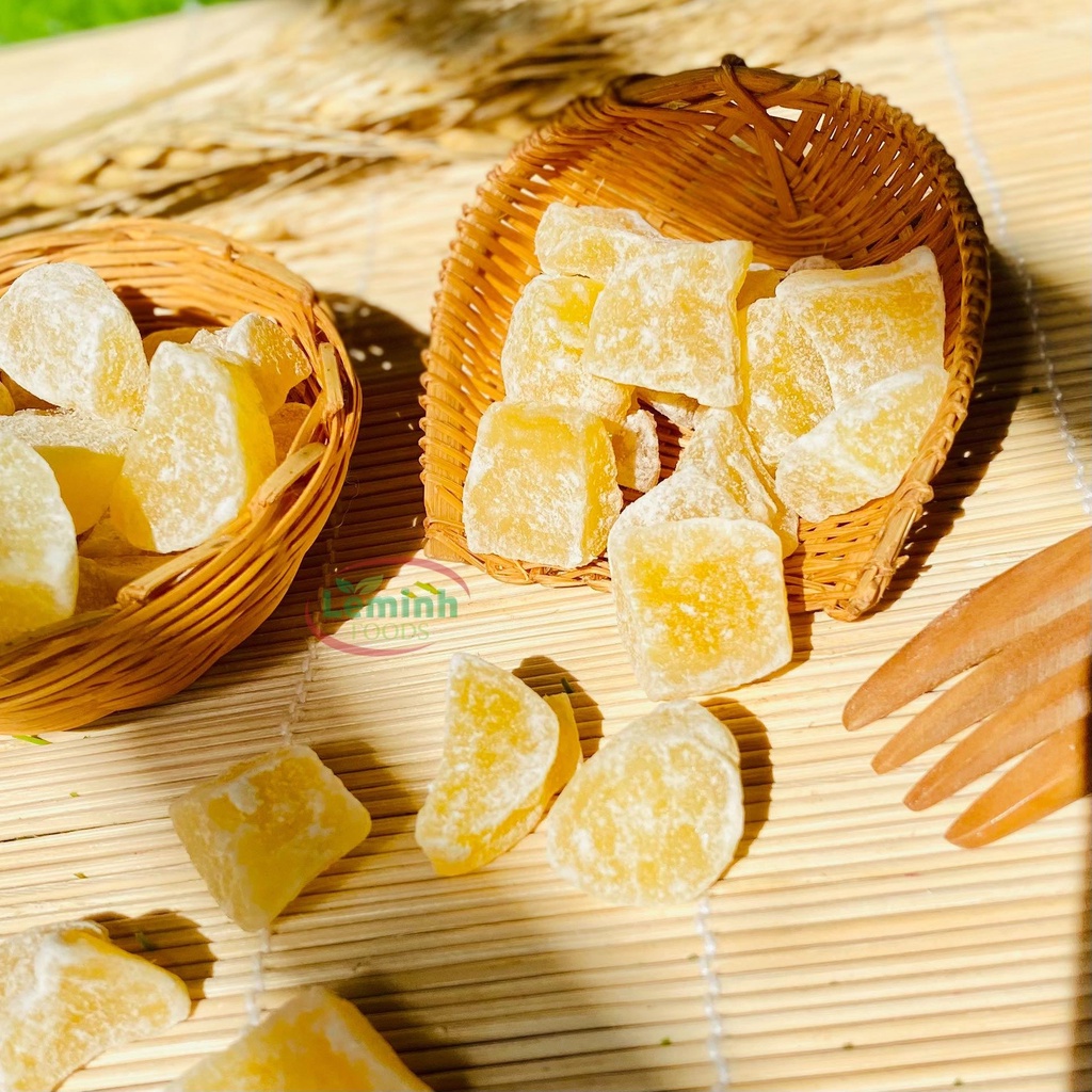 Mứt Tết - Mứt Gừng Viên Dẻo LÊ MINH FOOD