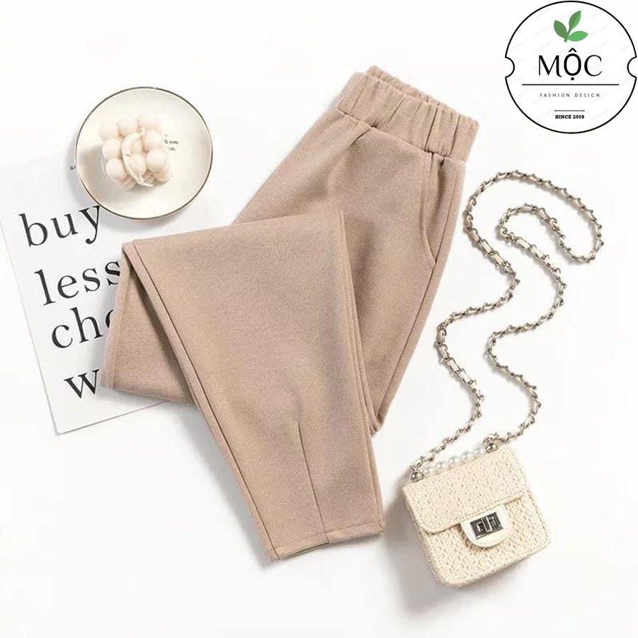 [HOT TREND] Quần Dạ Baggy Hàn Quốc Cực Sịn ,Sang Chảnh- Mặc Là Sang | BigBuy360 - bigbuy360.vn