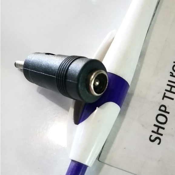 Đầu chuyển nguồn Laptop: Chuẩn 5.5mm X 2.1mm ra đầu Acer nhỏ chuẩn 3mm