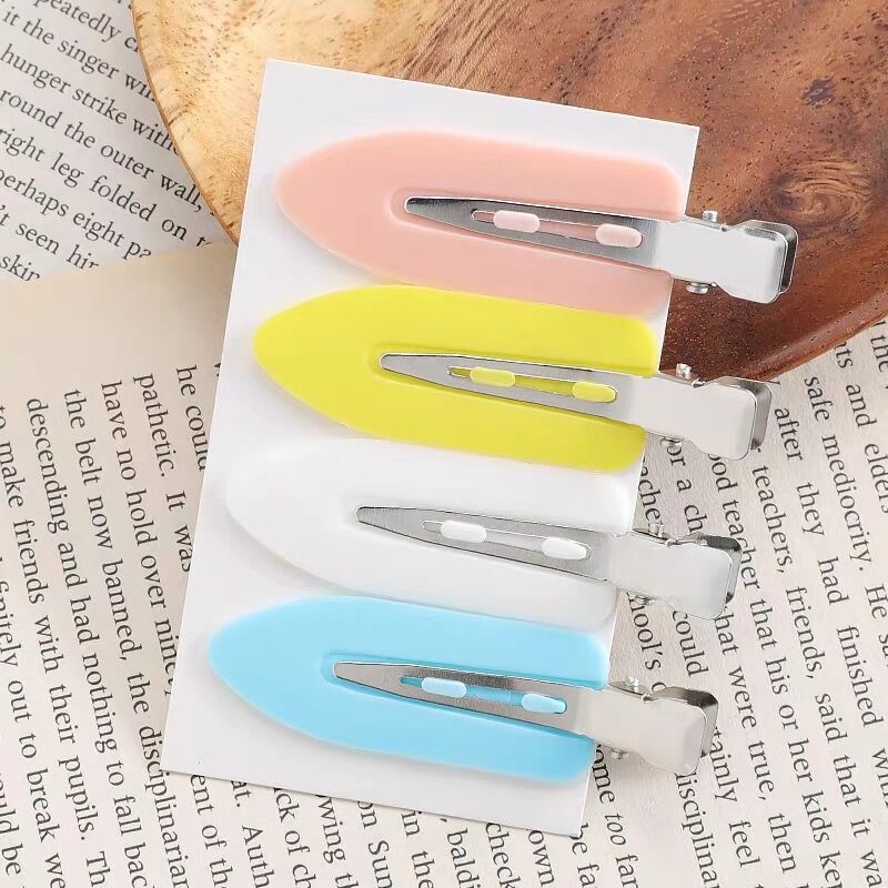 Kẹp Tóc Không Đường May Phong Cách Hàn Quốc Thời Trang Cho Nữ