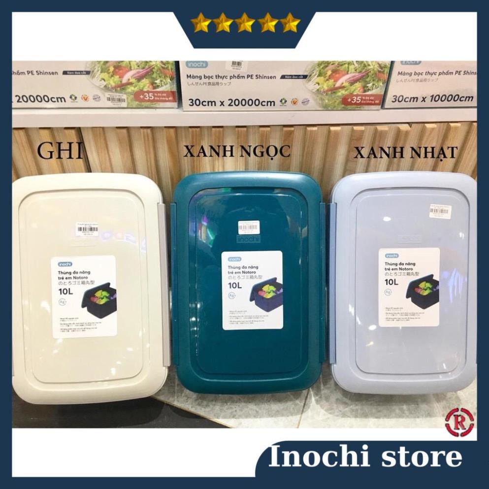 Thùng Đựng Đồ Chơi -Cho Bé Notoro  10L Cao Cấp Đựng Đồ Chơi An Toàn, Gọn Gàng Cho Bé THDN10l