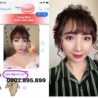 LENS ANGEL EYES CAO CẤP BẢO VỆ MẮT - ĐEO 24 TIẾNG