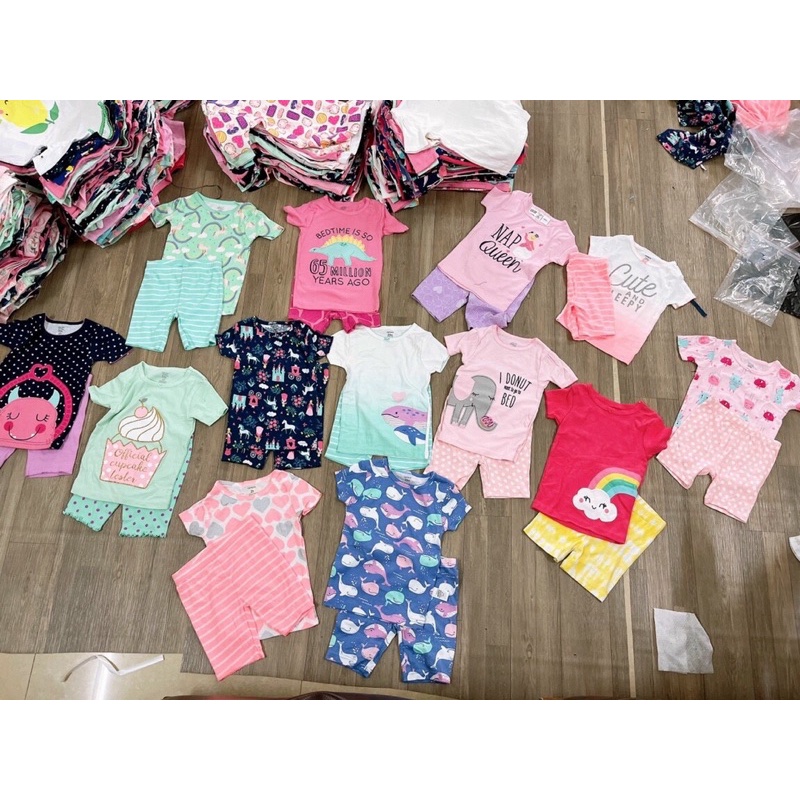 Bộ ngắn tay, dài tay bé trai bé gái xuất xịn mềm mại thoáng mát satsunkid