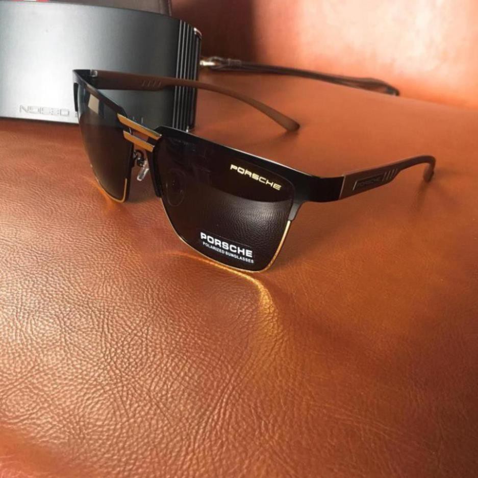 Kính mắt vuông thời trang nam Poscher polaroid cao cấp, kính râm gọng vuông nam AZ1 CV1 mh1 | BigBuy360 - bigbuy360.vn