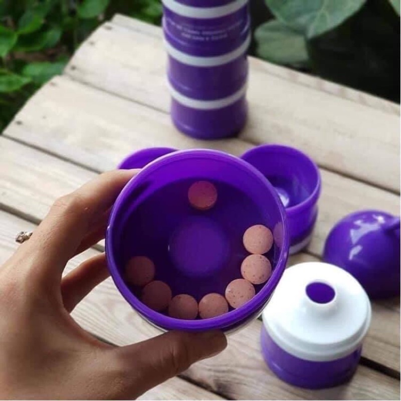 HỘP PHÂN LOẠI SỮA/ CHIA THUỐC 4 NGĂN PEDIASURE