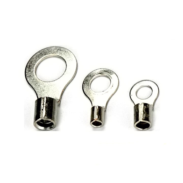 Đầu cos dây điện tròn trần RNB 5.5-6, đầu cốt bấm dây điện 4-6mm, cosse  đồng, đầu nối điện