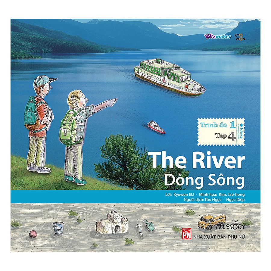 Sách - Dòng Sông (Song Ngữ Trình Độ 1 Tập 4) - 9786045644492