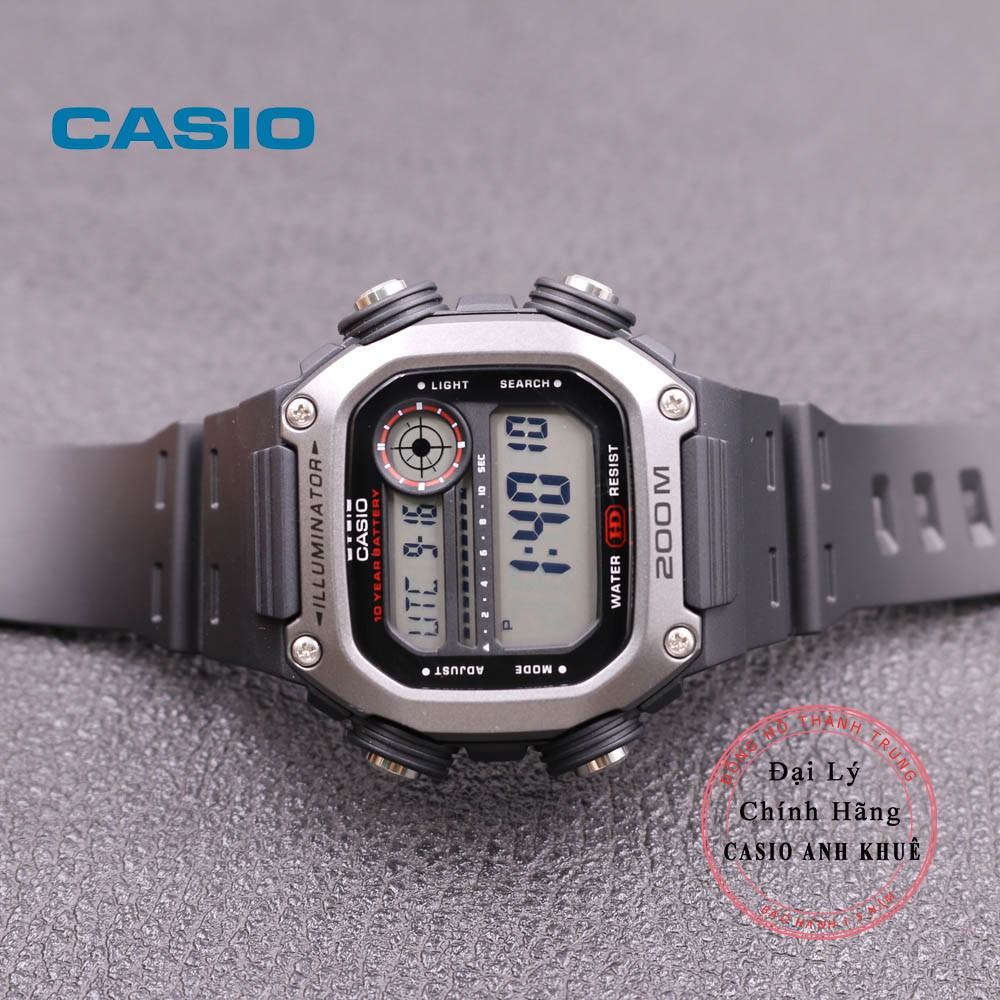 Đồng hồ nam Casio Worldtime DW-291H-1AVDF dây nhựa