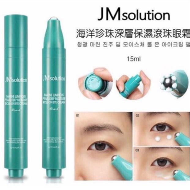 ✅CHÍNH HÃNG✅ LĂN MẮT JM SOLUTION ROLL ON EYE CREAM