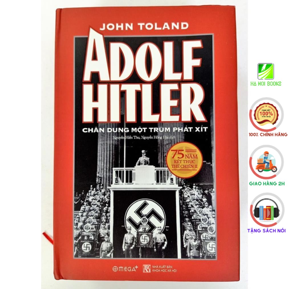 Sách AlphaBooks - Adolf Hitler – Chân Dung Một Trùm Phát Xít (Tái Bản 2020)