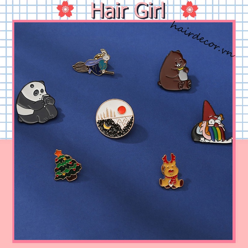 Trâm cài ngực áo thiết kế dễ thương thời trang