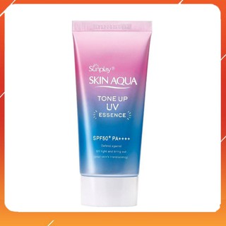 Skin Aqua Tone Up 👉 Kem chống nắng Skin Aqua Tone Up UV Essence SPF 50 Nhật Bản