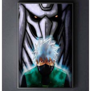 TRANH CANVAS ANIME NARUTO treo tường in theo yêu cầu - Hatake Kakashi 2