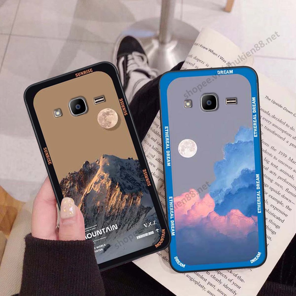 Ốp Samsung J2 Prime hình vũ trụ, mountain, cloud phong cách cá tính